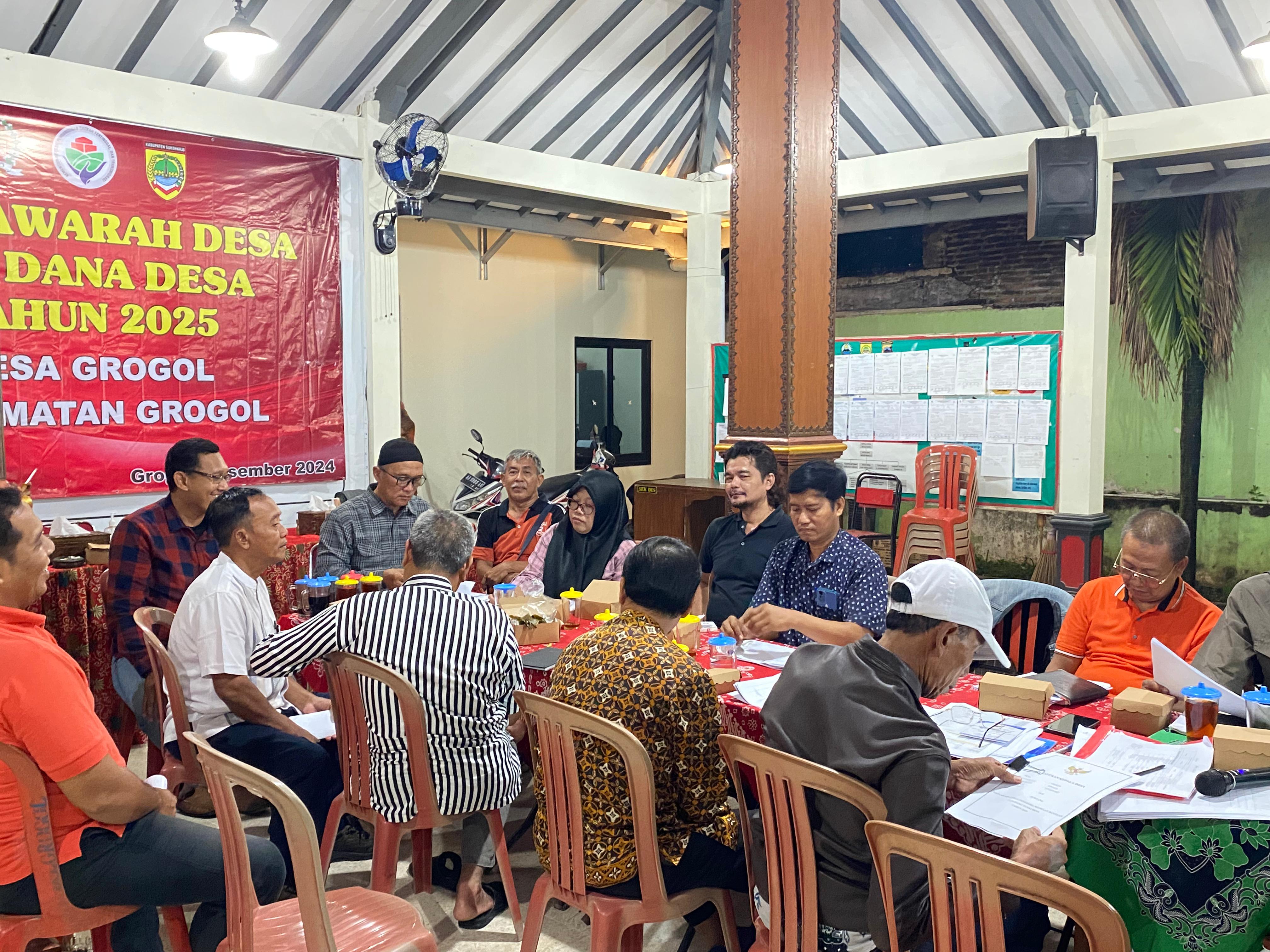 MUSYAWARAH DESA BLT DANA DESA TAHUN 2025