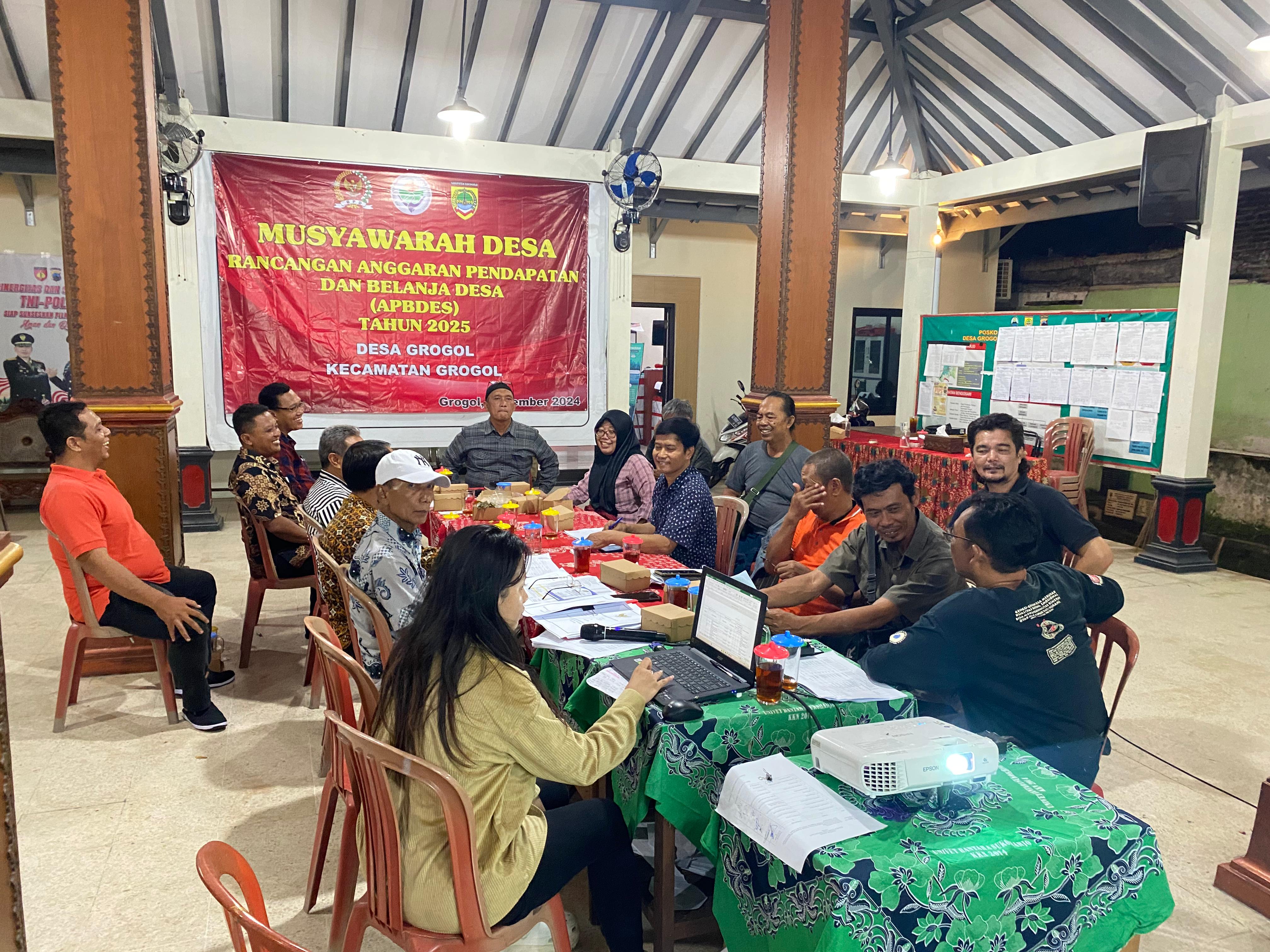 MUSYAWARAH PENETAPAN RAPBDES